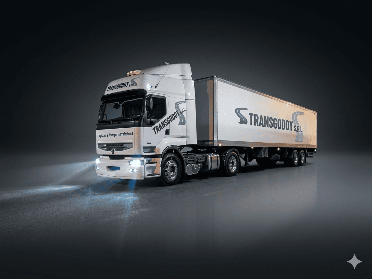 Flota de camiones Transgodoy